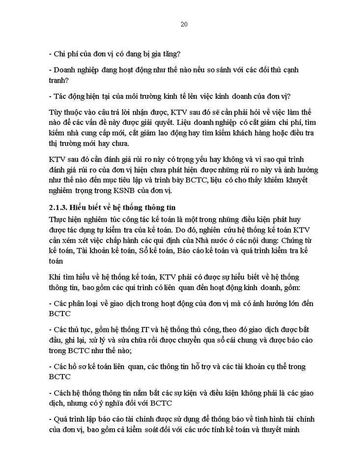 image for page Đánh giá kiểm soát nội bộ trong kiểm toán báo cáo tài chính