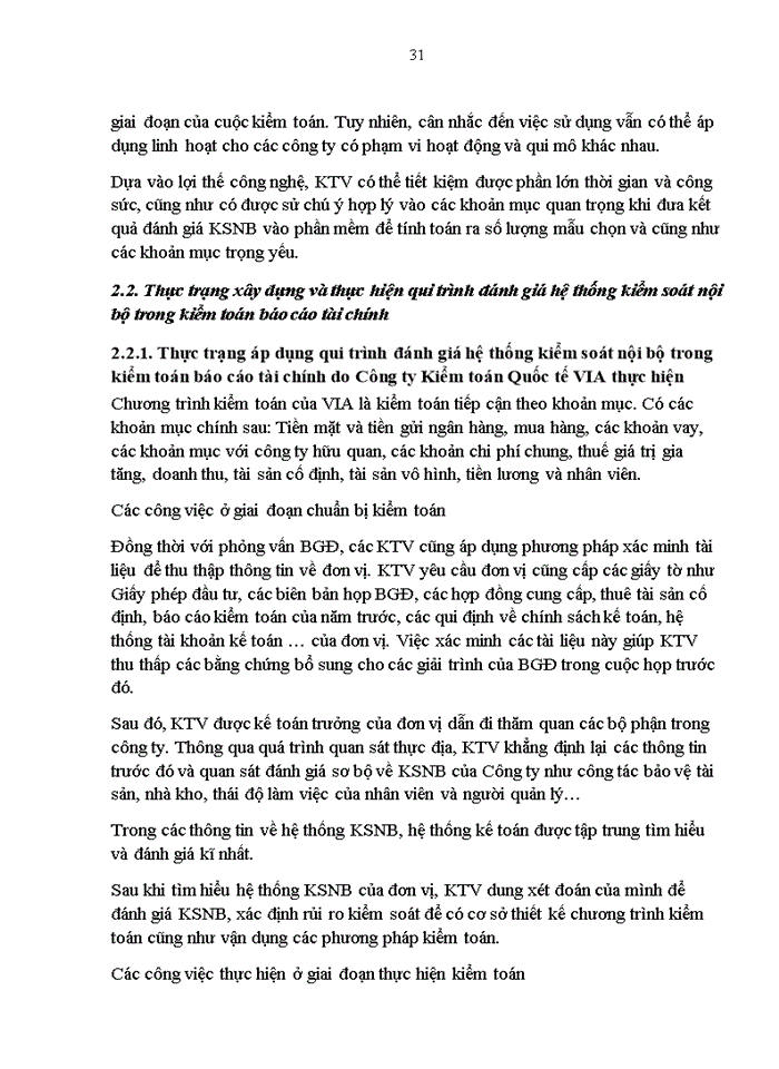 image for page Đánh giá kiểm soát nội bộ trong kiểm toán báo cáo tài chính