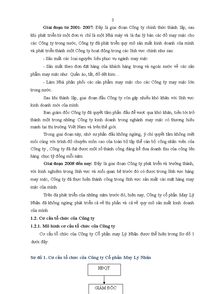image for page Đẩy mạnh hoạt động tiêu thụ sản phẩm tại Công ty Cổ phần May Lý Nhân