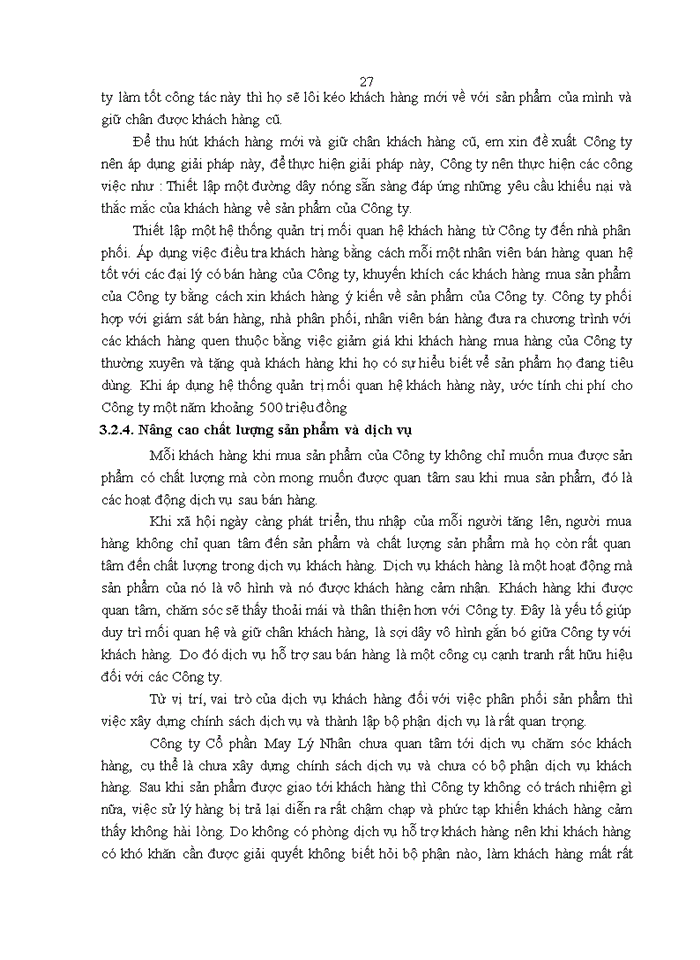 image for page Đẩy mạnh hoạt động tiêu thụ sản phẩm tại Công ty Cổ phần May Lý Nhân