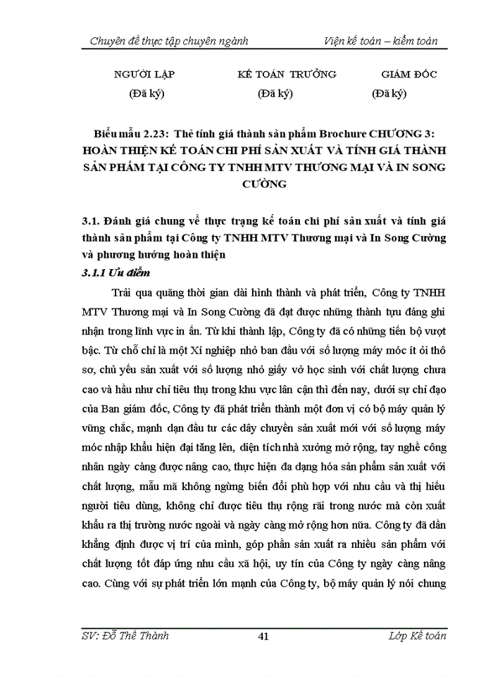 image for page Hoàn thiện kế toán chi phí sản xuất và tính giá thành sản phẩm tại Công ty TNHH MTV Thương mại và In Song Cường