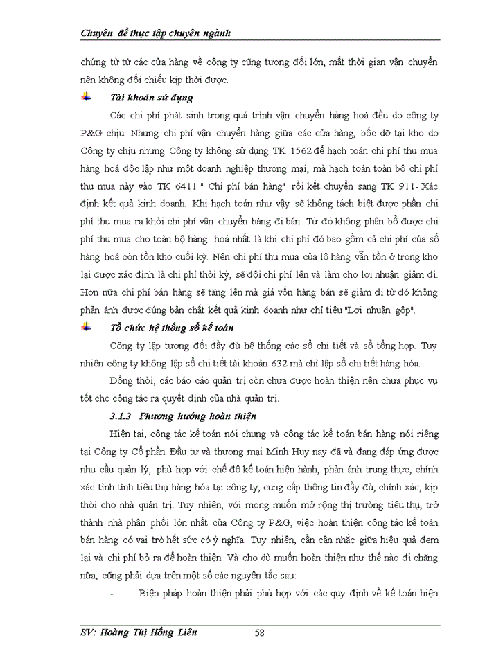 image for page Hoàn thiện  kế toán bán hàng tại Công ty Cổ phần Đầu tư và thương mại Minh Huy