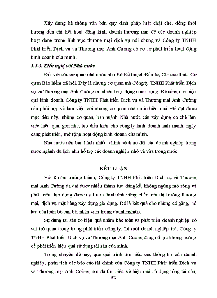 image for page Nâng cao hiệu quả sử dụng tài sản tại Công ty TNHH Phát triển Dịch vụ và Thương mại Anh Cường