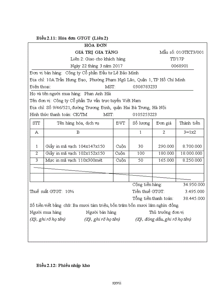 image for page Hoàn thiện kế toán bán hàng tại Công ty Cổ phần Tư vấn trực tuyến Việt Nam