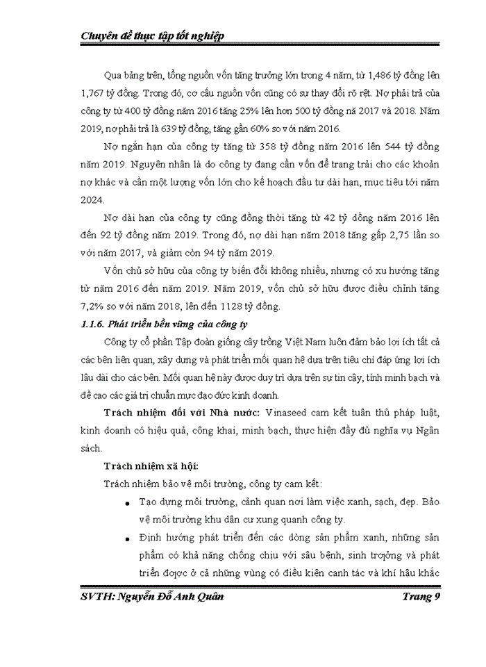 image for page Nghiên cứu đầu tư phát triển tại Công ty Cổ phần Tập đoàn Giống cây trồng Việt Nam
