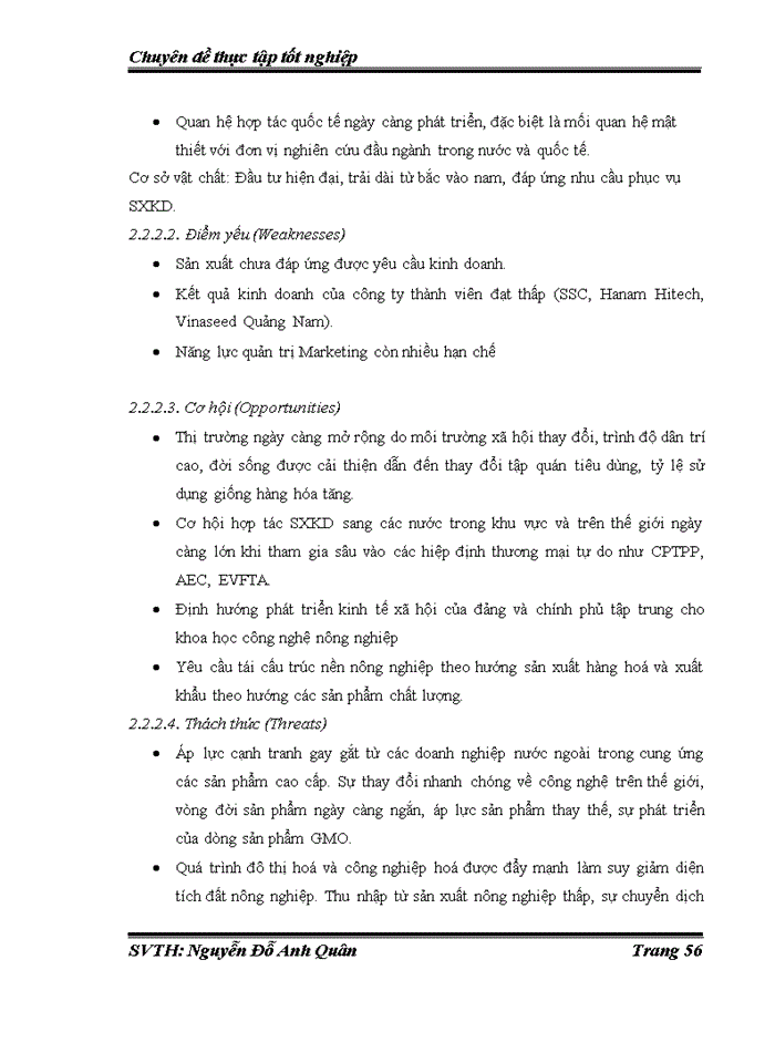 image for page Nghiên cứu đầu tư phát triển tại Công ty Cổ phần Tập đoàn Giống cây trồng Việt Nam