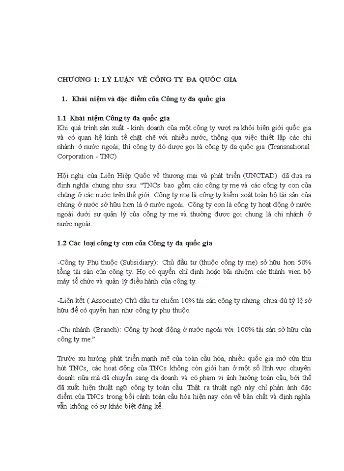 image for page Thực trạng và giải pháp thu hút, quản lý nguồn vốn đầu tư của các công ty đa quốc gia tại việt nam