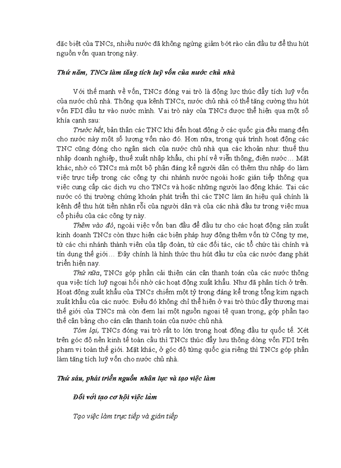 image for page Thực trạng và giải pháp thu hút, quản lý nguồn vốn đầu tư của các công ty đa quốc gia tại việt nam