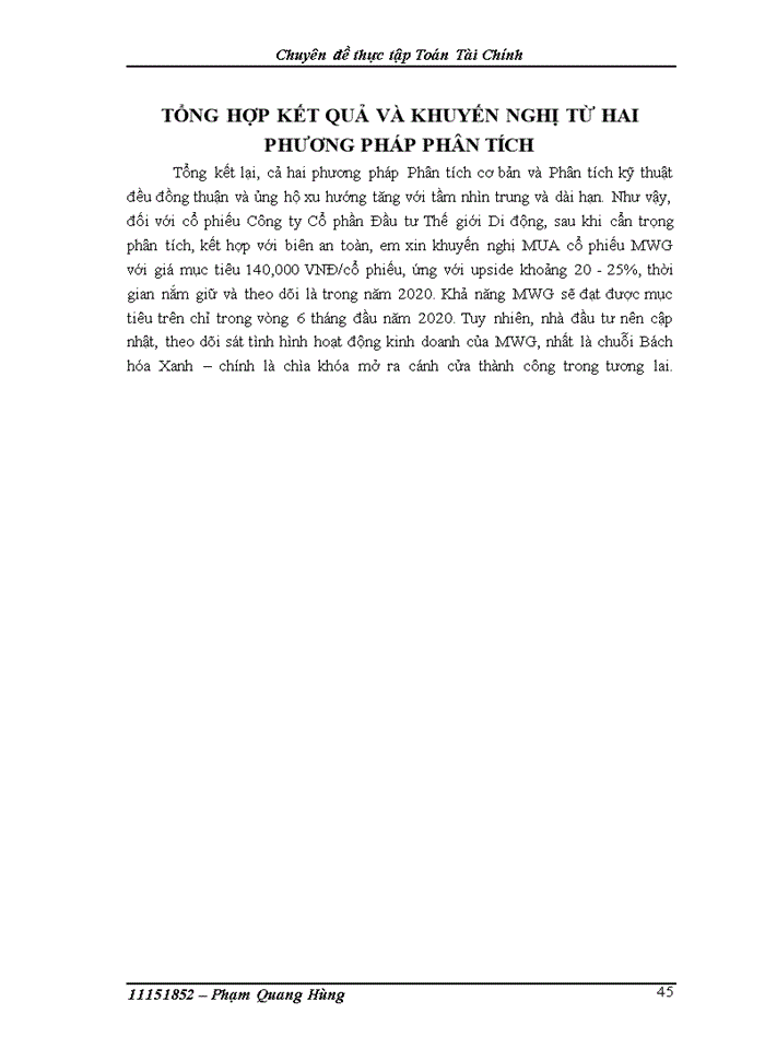image for page Ứng dụng phân tích cơ bản và phân tích kỹ thuật trong việc đầu tư cổ phiếu công ty cổ phần thế giới di động