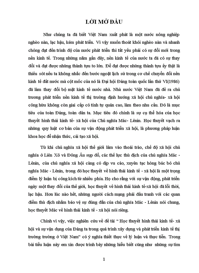 image for page Học thuyết hình thái kinh tế- xã hội và sự vận dụng của Đảng ta trong quá trình xây dựng và phát triển kinh tế thị trường trường ở Việt Nam