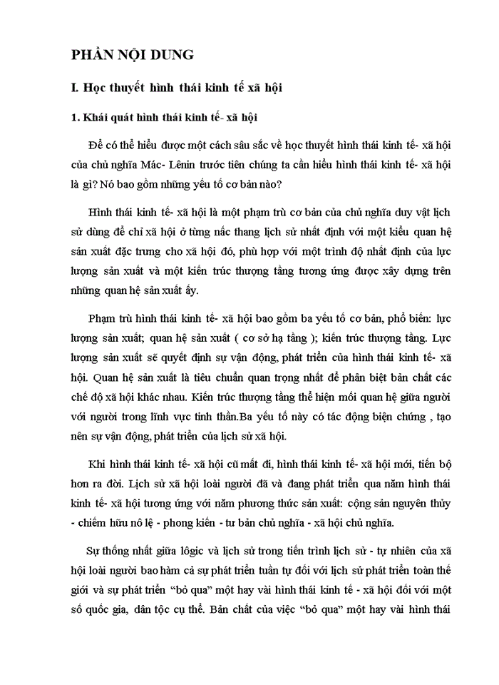 image for page Học thuyết hình thái kinh tế- xã hội và sự vận dụng của Đảng ta trong quá trình xây dựng và phát triển kinh tế thị trường trường ở Việt Nam