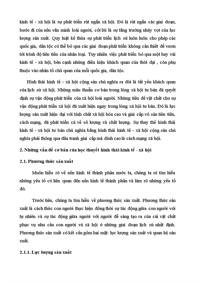 image for page Học thuyết hình thái kinh tế- xã hội và sự vận dụng của Đảng ta trong quá trình xây dựng và phát triển kinh tế thị trường trường ở Việt Nam