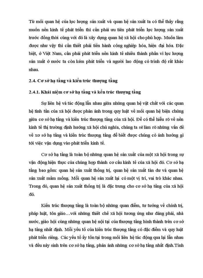 image for page Học thuyết hình thái kinh tế- xã hội và sự vận dụng của Đảng ta trong quá trình xây dựng và phát triển kinh tế thị trường trường ở Việt Nam