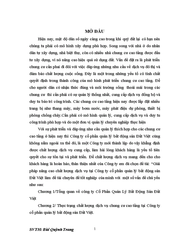 image for page Giải pháp nâng cao chất lượng dịch vụ tại Công ty Cổ Phần Quản Lý Bất Động Sản Đất Việt
