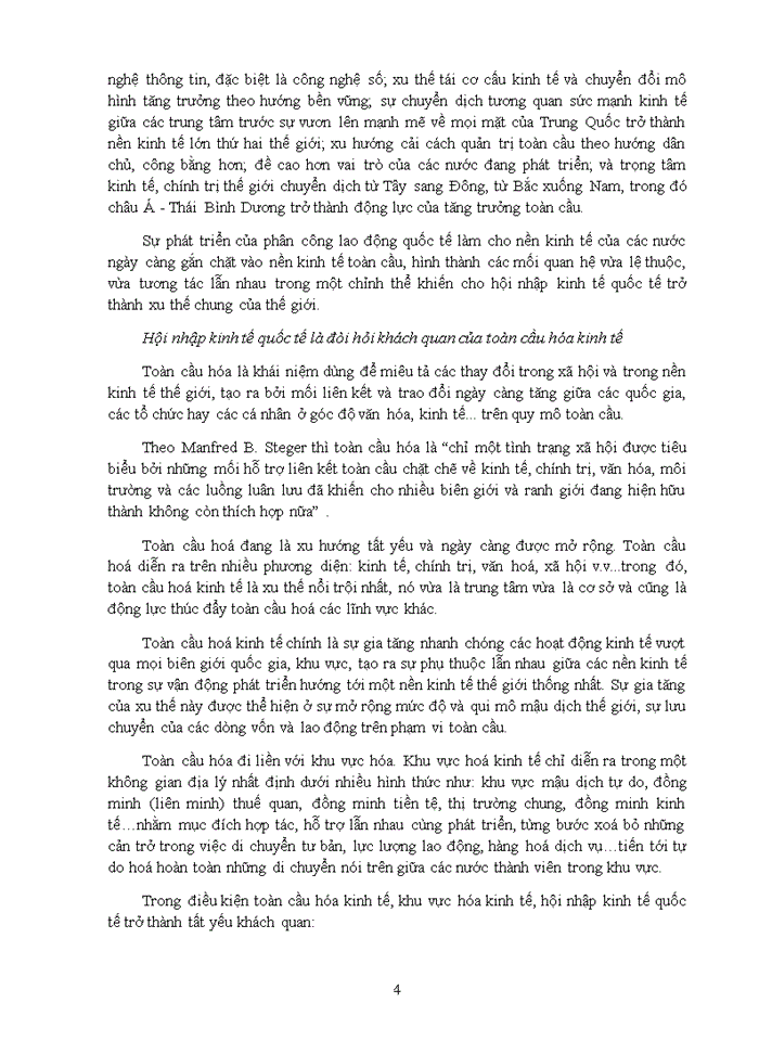 image for page Hội nhập kinh tế quốc tế và vấn đề nâng cao sức cạnh tranh của nền kinh tế Việt Nam