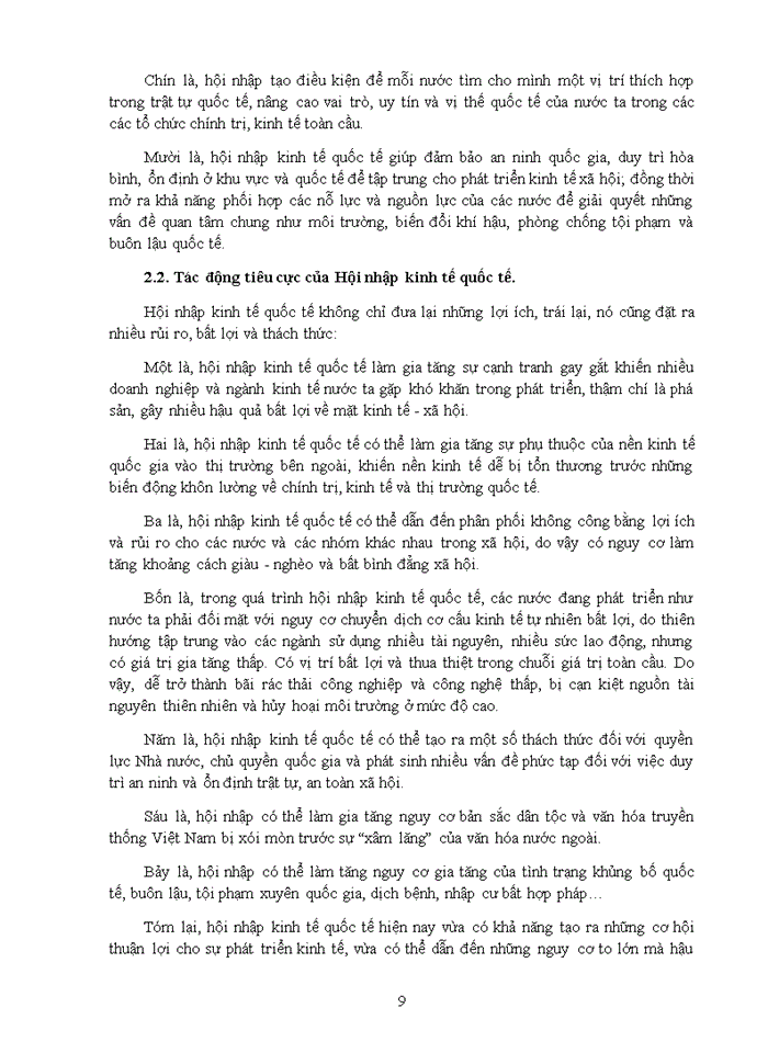 image for page Hội nhập kinh tế quốc tế và vấn đề nâng cao sức cạnh tranh của nền kinh tế Việt Nam