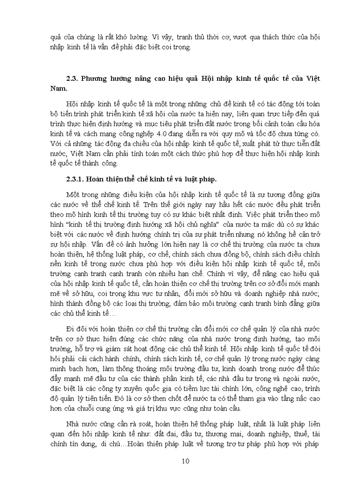 image for page Hội nhập kinh tế quốc tế và vấn đề nâng cao sức cạnh tranh của nền kinh tế Việt Nam
