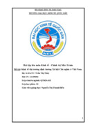 Kinh tế thị trường định hướng Xã hội Chủ nghĩa ở Việt Nam