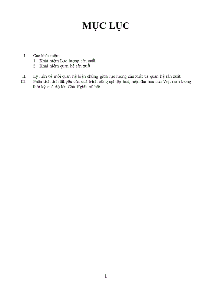 image for page Phân tích tính tất yếu của quá trình công nghiệp hoá, hiện đại hoá cua Việt nam trong thời kỳ quá độ lên Chủ Nghĩa xã hội