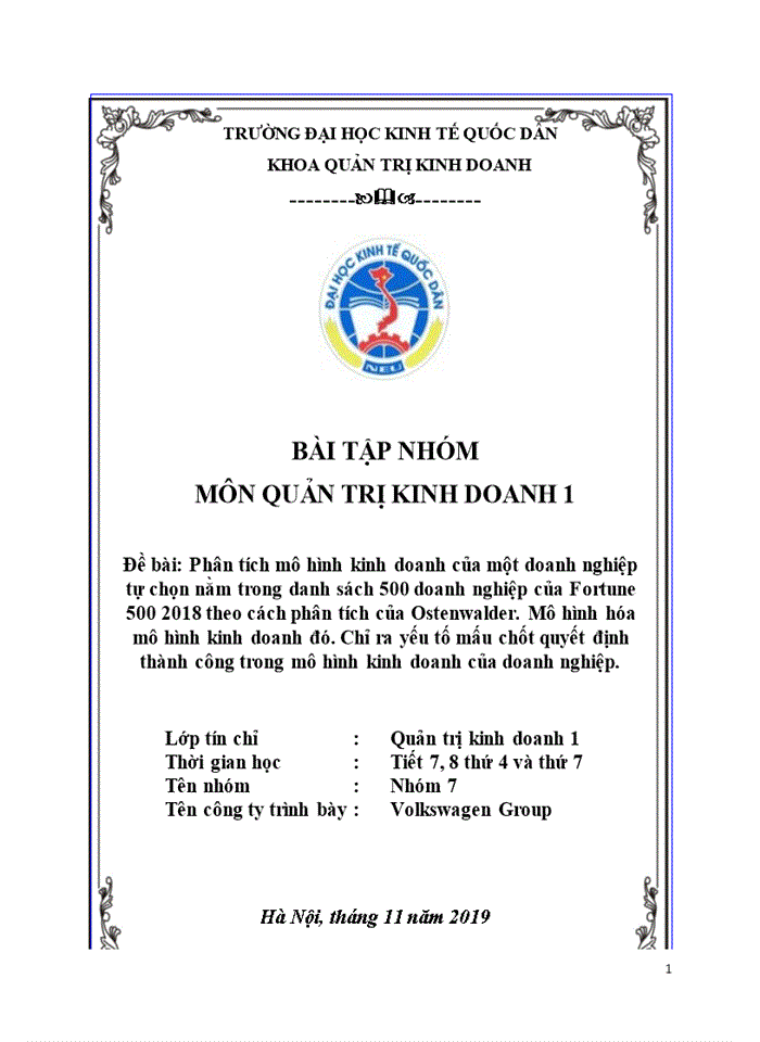 image for page Phân tích mô hình kinh doanh của một doanh nghiệp tự chọn nằm trong danh sách 500 doanh nghiệp của Fortune 500 2018