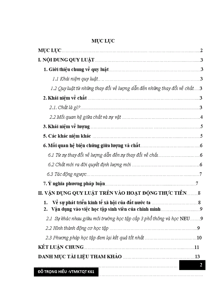 image for page Phân tích nội dung quy luật từ sự biến đổi về lượng dẫn đến biến đổi về chất từ đó suy ra ý nghĩa thực tiễn