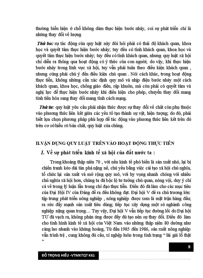 image for page Phân tích nội dung quy luật từ sự biến đổi về lượng dẫn đến biến đổi về chất từ đó suy ra ý nghĩa thực tiễn