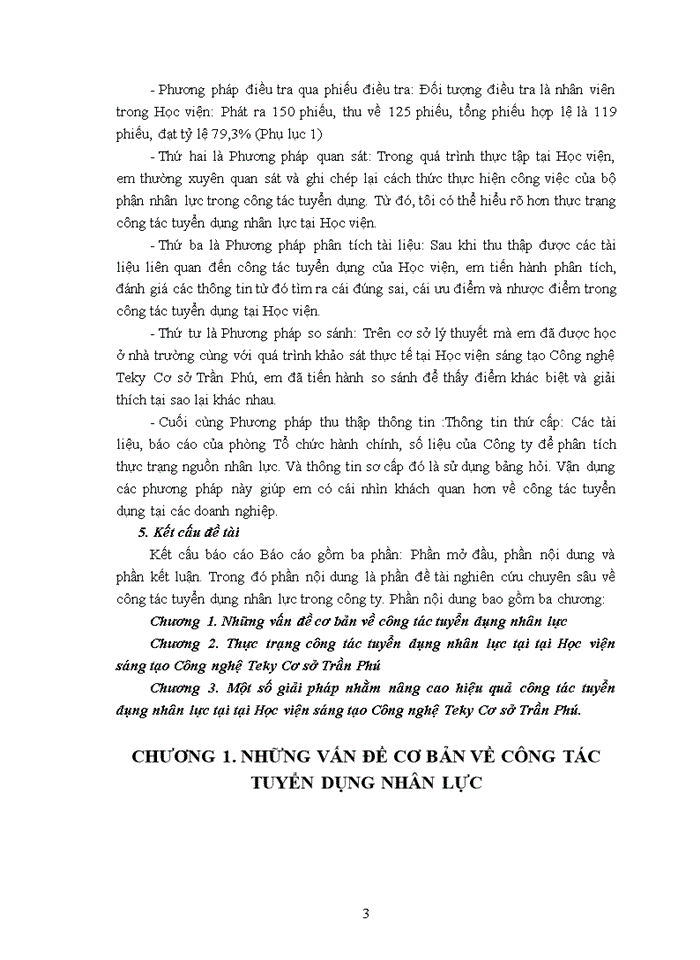 image for page Công tác tuyển dụng nhân lực tại Học viện Công nghệ Sáng tạo Teky Trần Phú