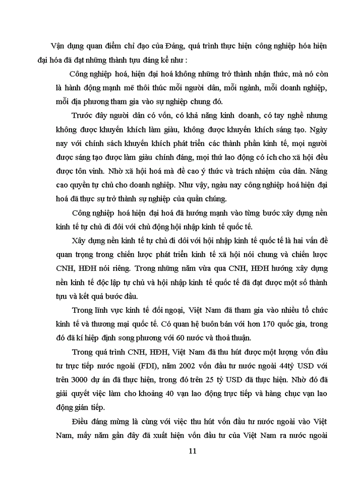 image for page Phân tích quan điểm của Đảng Cộng sản Việt Nam về công nghiệp hóa – hiện đại hóa thời công nghiệp đổi mới
