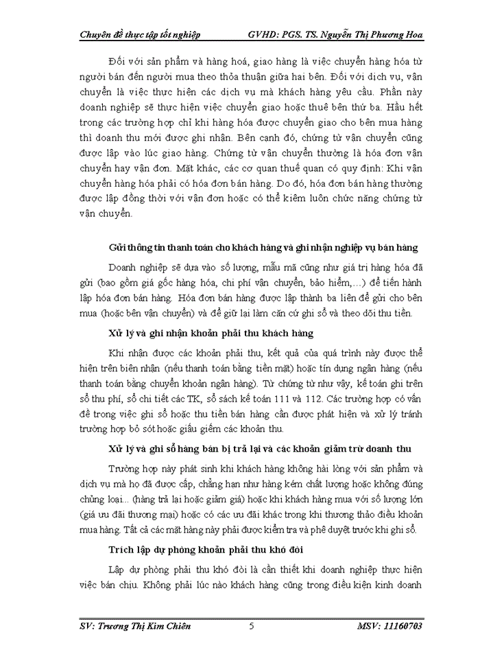 image for page Kiểm toán chu trình bán hàng - thu tiền trong kiểm toán Báo cáo tài chính do Công ty TNHH KPMG Việt Nam thực hiện