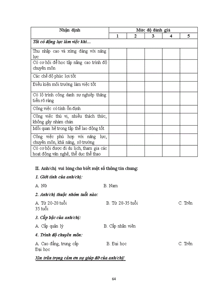 image for page Hoàn thiện công tác tạo động lực lao động tại Công ty TNHH Thẩm định giá Hoàng Quân chi nhánh Hà Nội