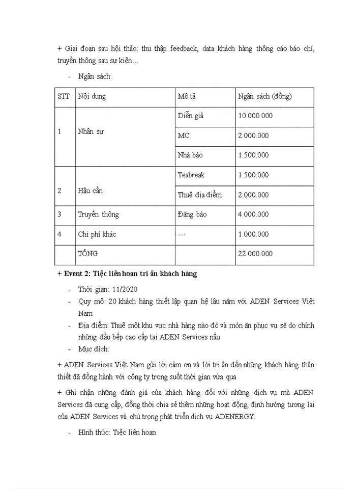 image for page Giải pháp nâng cao hiệu quả hoạt động PR cho dịch vụ ADENERY của công ty ADEN Services Việt Nam
