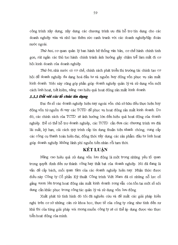 image for page Giải pháp nâng cao hiệu quả sử dụng vốn lưu động tại công ty cổ phần kỹ thuật công trình Việt Nam