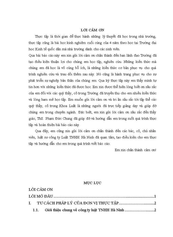 image for page Hoạt động tư vấn pháp luật về giải quyết tranh chấp kinh doanh thương mại trong hoạt động mua bán hàng hóa của các doanh nghiệp Việt Nam tại công ty luật TNHH Hà Ninh