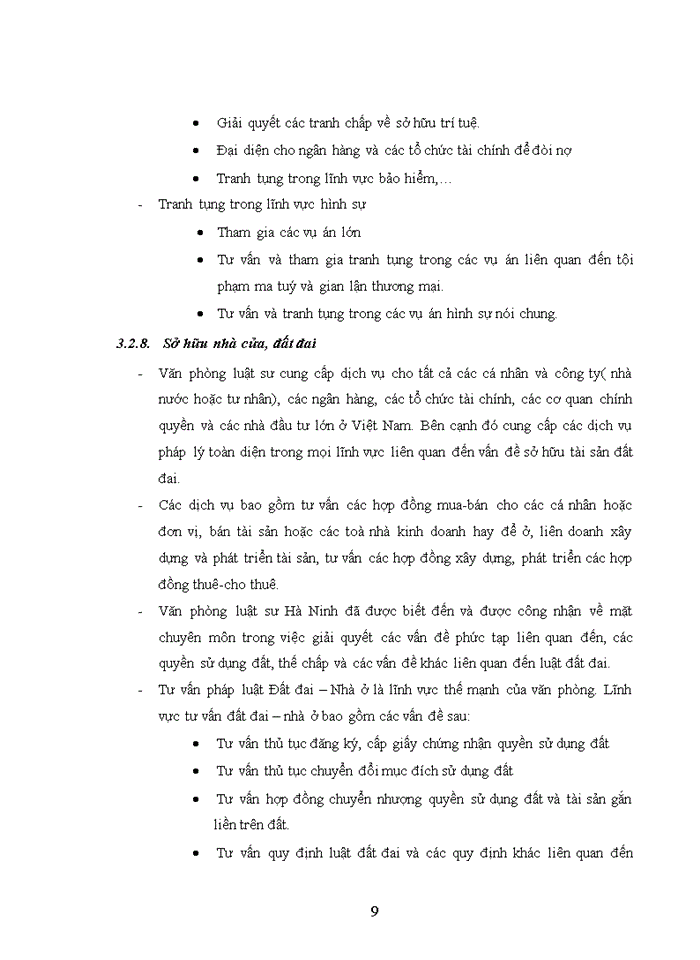 image for page Hoạt động tư vấn pháp luật về giải quyết tranh chấp kinh doanh thương mại trong hoạt động mua bán hàng hóa của các doanh nghiệp Việt Nam tại công ty luật TNHH Hà Ninh