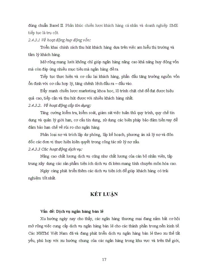 image for page Hoạt động kinh doanh của Ngân hàng TMCP Việt Nam Thịnh Vượng -Chi Nhánh Kinh Đô