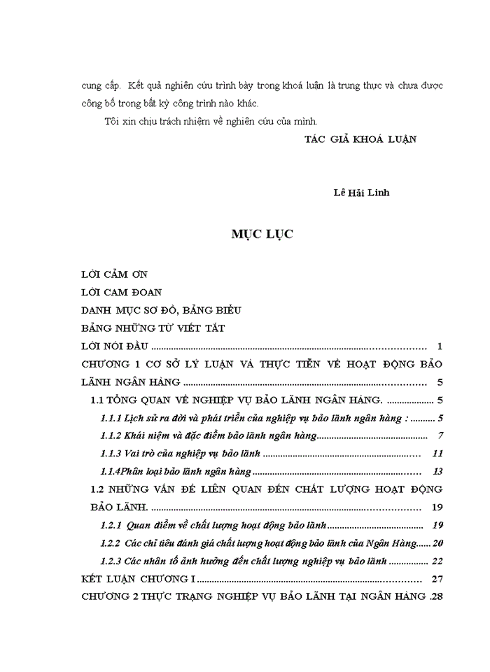 image for page Nâng cao  chất lượng hoạt động bảo lãnh tại Ngân hàng TMCP Việt Nam Thịnh Vượng