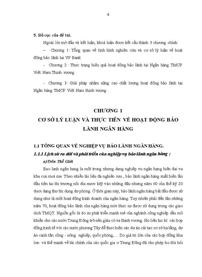 image for page Nâng cao  chất lượng hoạt động bảo lãnh tại Ngân hàng TMCP Việt Nam Thịnh Vượng