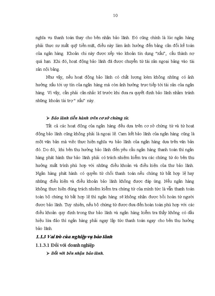 image for page Nâng cao  chất lượng hoạt động bảo lãnh tại Ngân hàng TMCP Việt Nam Thịnh Vượng