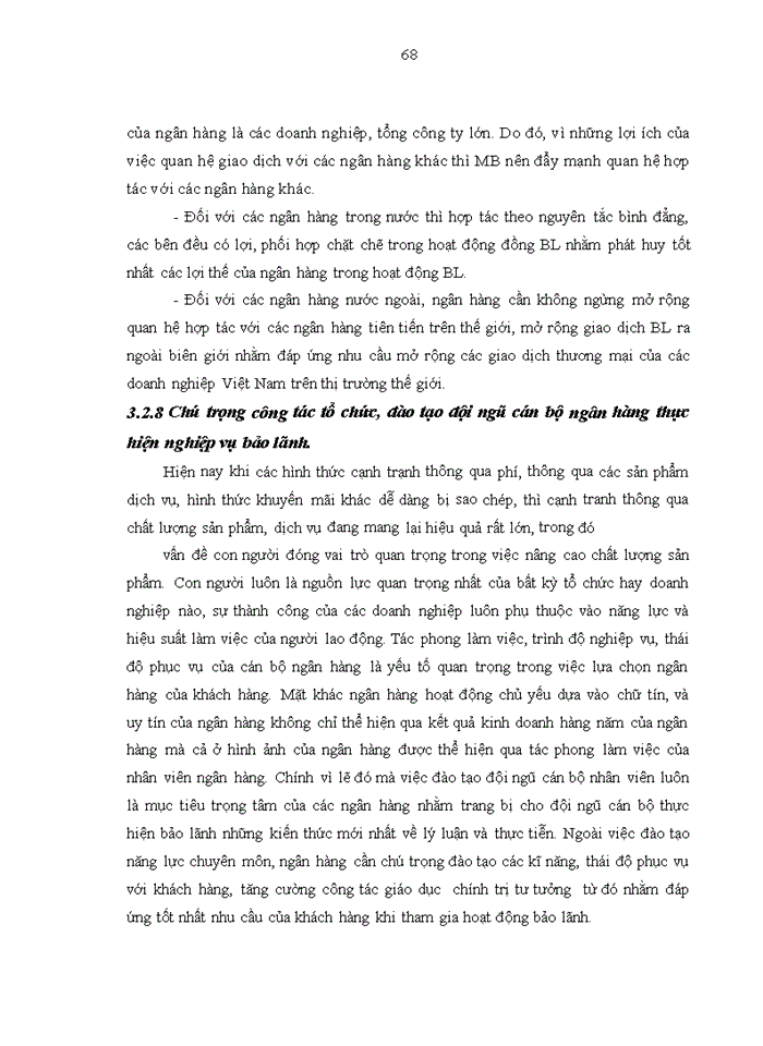 image for page Nâng cao  chất lượng hoạt động bảo lãnh tại Ngân hàng TMCP Việt Nam Thịnh Vượng