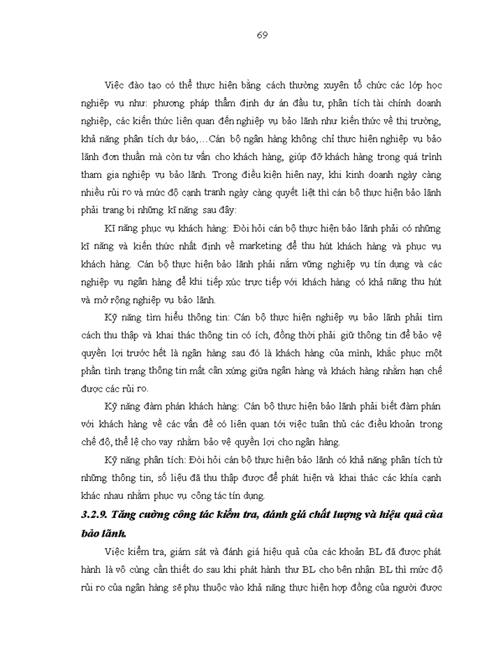 image for page Nâng cao  chất lượng hoạt động bảo lãnh tại Ngân hàng TMCP Việt Nam Thịnh Vượng
