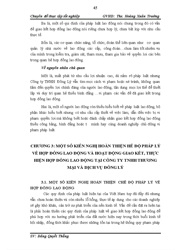 image for page Hoàn thiện hế độ pháp lý về hợp đồng lao động và hoạt động giao kết, thực hiện hợp đồng lao động tại công ty tnhh thương mại và dịch vụ đông lý