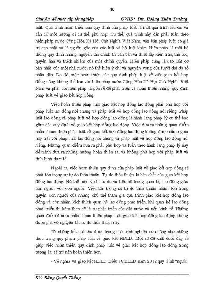 image for page Hoàn thiện hế độ pháp lý về hợp đồng lao động và hoạt động giao kết, thực hiện hợp đồng lao động tại công ty tnhh thương mại và dịch vụ đông lý