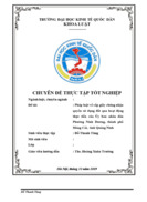 Pháp luật về cấp giấy chứng nhận quyền sử dụng đất qua hoạt động thực tiễn của Ủy ban nhân dân Phường Ninh Dương, thành phố Móng Cái,  tỉnh Quảng Ninh