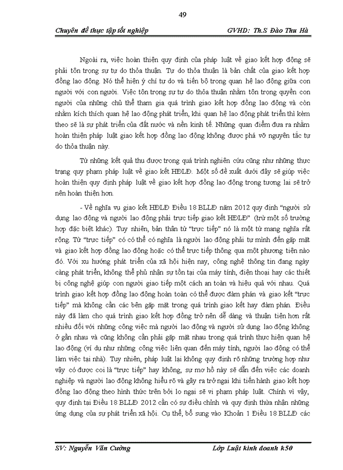 image for page Hoàn thiện chế độ pháp lý về hợp đồng lao động và hoạt động giao kết, thực hiện hợp đồng lao động tại công ty cổ phần sản xuất thương mại Hoàng Tiến