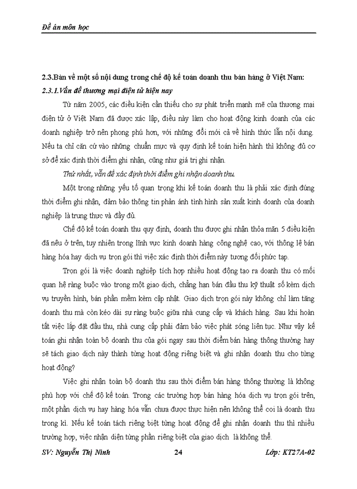 image for page Bàn về kế toán doanh thu bán hàng