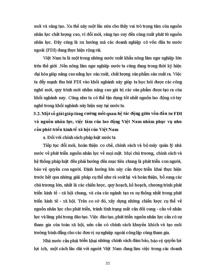 image for page Tác động đầu tư trực tiếp nước ngoài (FDI)đến nguồn nhân lực tại việt nam