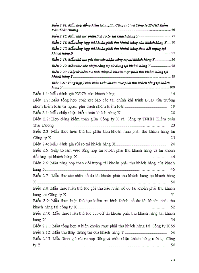 image for page Hoàn thiện chu trình kiểm toán khoản mục phải thu khách hàng tại công ty TNHH Kiểm toán Thái Dương
