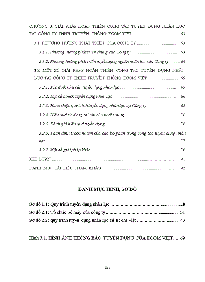 image for page Hoàn thiện công tác tuyển dụng nhân lực tại Công ty TNHH Truyền Thông Ecom Việt