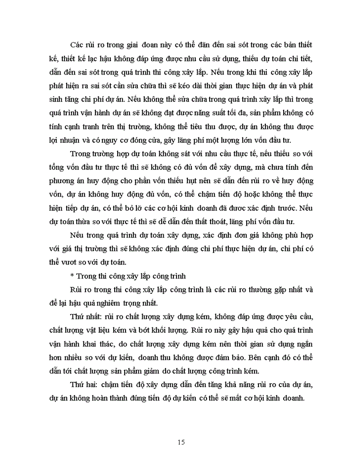 image for page Quản lý rủi ro trong giai đoạn thực hiện dự án