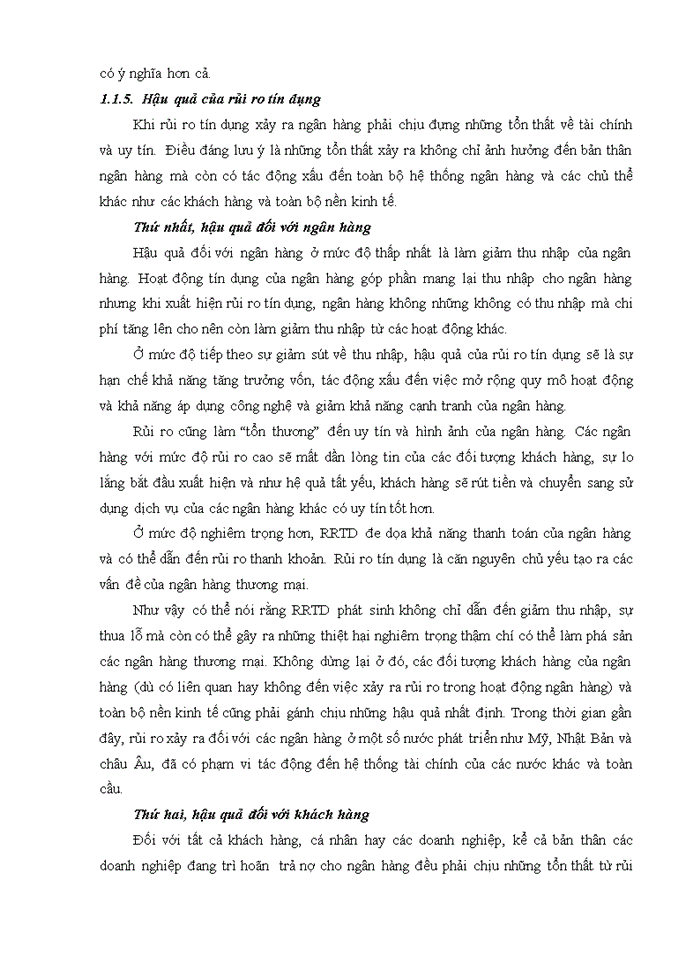 image for page Tăng cường Quản trị rủi ro tín dụng tại Ngân hàng Thương mại Cổ phần Ngoại thương Việt Nam – Chi nhánh Thái Bình